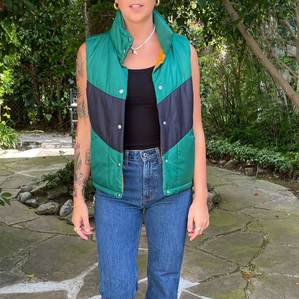 North face retro vest